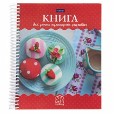 КНИГА ДЛЯ ЗАПИСИ КУЛИНАРНЫХ РЕЦЕПТОВ А5 80Л "СЛАДКАЯ ЖИЗНЬ"
