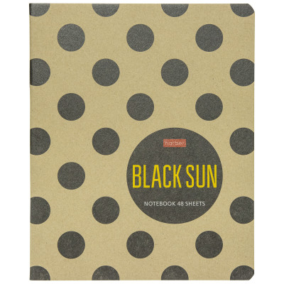 ТЕТРАДЬ 48Л КЛЕТКА "BLACK DOT"
