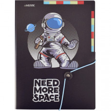 ПАПКА НА РЕЗИНКЕ А4 6 ОТДЕЛЕНИЙ "NEED MORE SPACE"