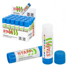 КЛЕЙ КАРАНДАШ "STAFF" 25ГР PVA 