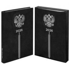 ЕЖЕДНЕВНИК A5 2026 ESCALADA 176Л ТИВОЛИ ЧЁРНЫЙ
