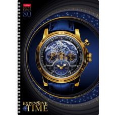 ТЕТРАДЬ 80Л КЛЕТКА А4 "TIME"