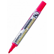 МАРКЕР ПЕРМАНЕНТНЫЙ PENTEL MAXIFLO КРУГЛЫЙ 4.5ММ КРАСНЫЙ