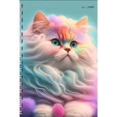 ТЕТРАДЬ 60Л КЛЕТКА А4 LISTOFF "САХАРНЫЙ КОТ"