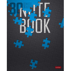 ТЕТРАДЬ 80Л КЛЕТКА "PUZZLESTYLE"