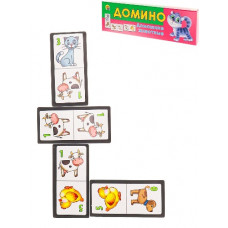 ИГРА ДОМИНО ПЛАСТИКОВОЕ В КАРТОННОЙ КОРОБКЕ ДОМАШНИЕ ЖИВОТНЫЕ 28 ЭЛЕМЕНТОВ ИГРА ДОМИНО ПЛАСТИКОВОЕ В КАРТОННОЙ КОРОБКЕ ДОМАШНИЕ ЖИВОТНЫЕ 28 ЭЛЕМЕНТОВ