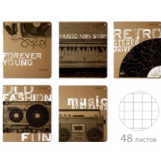 ТЕТРАДЬ 48Л "MUSIC FOREVER" АССОРТИ