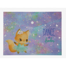 ПАПКА НА КНОПКЕ ЦВ А5 180МКМ "DANCE FOX" 