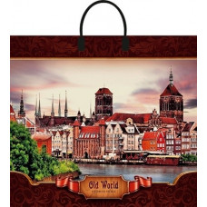 ПАКЕТ ПОДАРОЧНЫЙ 38*35 СМ ППЛАСТИКОВАЯ РУЧКА