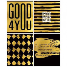 ТЕТРАДЬ 96Л КЛЕТКА "GOLD4"