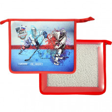 ПАПКА ДЛЯ ТЕТРАДЕЙ А5 " ICE HOCKEY'' 23,2*19.8*8 СМ 