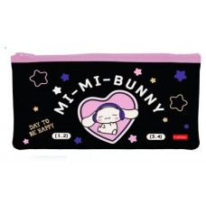ПЕНАЛ МЯГКИЙ ПЛОСКИЙ "MI-MI BUNNY" 20,5*11СМ ПЕНАЛ МЯГКИЙ ПЛОСКИЙ "MI-MI BUNNY" 20,5*11СМ