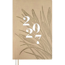 ЕЖЕНЕДЕЛЬНИК А6+ 2027 ESCALADA 96Л 125x189ММ ЛЕН БЕЖЕВЫЙ ЕЖЕНЕДЕЛЬНИК А6+ 2027 ESCALADA 96Л 125x189ММ ЛЕН БЕЖЕВЫЙ