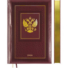 ЕЖЕДНЕВНИК A5 2026 168Л "SYMBOL" БОРДОВЫЙ ЕЖЕДНЕВНИК A5 2026 168Л "SYMBOL" БОРДОВЫЙ