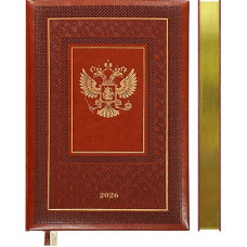 ЕЖЕДНЕВНИК A5 2026 168Л "SYMBOL" КОРИЧНЕВЫЙ ЕЖЕДНЕВНИК A5 2026 168Л "SYMBOL" КОРИЧНЕВЫЙ