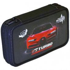 ПЕНАЛ ДВУХСЕКЦИОННЫЙ "TURBO" 20,5*12 СМ