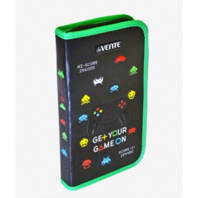 ПЕНАЛ СРЕДНИЙ ДВУХСТВОРЧАТЫЙ "GAME ON" 20,5*12 СМ