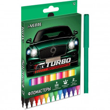 ФЛОМАСТЕРЫ "TURBO " 12ЦВ