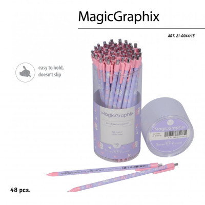 КАРАНДАШ МЕХАНИЧЕСКИЙ 0.5 ММ "MAGICGRAPHIX - ОБНИМАШКИ. КОТЯТА"