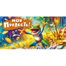 ОТКРЫТКА КОНВЕРТ "МОЯ ПРЕЛЕСТЬ"