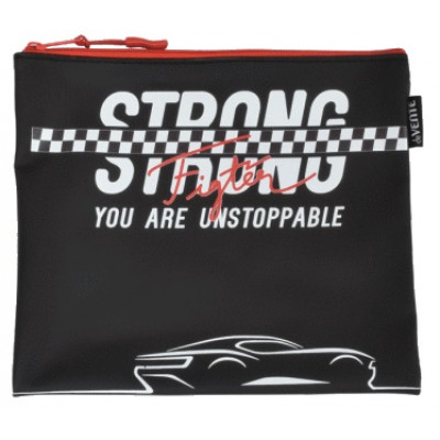ПАПКА НА МОЛНИИ А5 "STRONG'' 24*20*1 СМ