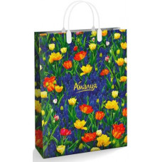 ПАКЕТ ПОДАРОЧНЫЙ ПЛАСТИКОВЫЙ 30*40 СМ "АМАЛИЯ"