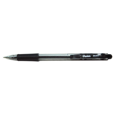 РУЧКА ШАРИКОВАЯ АВТОМАТИЧЕСКАЯ PENTEL BK417-AN 0.7ММ ЧЕРНАЯ
