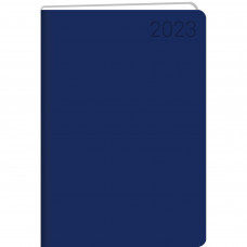 ЕЖЕДНЕВНИК А6 2023 LISTOFF 176Л "PARAGRAPH" ИСКУСТВЕННАЯ КОЖА SOFT TOUCH ТЕРМОТИС СИНИЙ