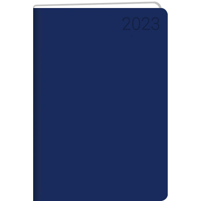 ЕЖЕДНЕВНИК А6 2023 LISTOFF 176Л "PARAGRAPH" ИСКУСТВЕННАЯ КОЖА SOFT TOUCH ТЕРМОТИС СИНИЙ