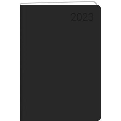 ЕЖЕДНЕВНИК А6 2023 LISTOFF 176Л "PARAGRAPH" ИСКУСТВЕННАЯ КОЖА SOFT TOUCH ТЕРМОТИС ЧЕРНЫЙ