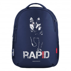 РЮКЗАК МОЛОДЕЖНЫЙ "RAPID.ВОЛК" 42*31*14СМ