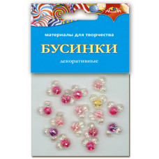 НАБОР Д ТВОРЧЕСТВА  ДЕКОРАТИВНЫЕ БУСИНКИ "МИШКИ"