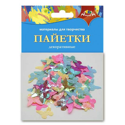НАБОР ДЛЯ ТВОРЧЕСТВА "ПАЙЕТКИ ДЕКОРАТИВНЫЕ"