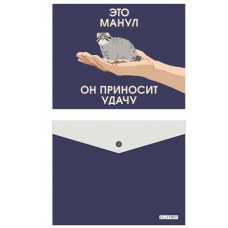 ПАПКА НА КНОПКЕ ЦВ А5 "МИЛЫЕ ЗВЕРИ" 