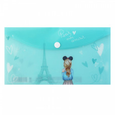 ПАПКА НА КНОПКЕ ЦВ А6 "PARIS" 