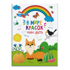 КНИЖКА-КАРТИНКА "В МИРЕ КРАСОК"