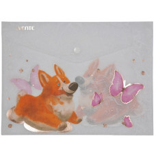 ПАПКА НА КНОПКЕ ЦВ А5 180МКМ "CORGI" 