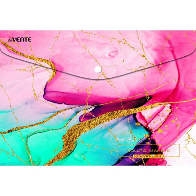 ПАПКА НА КНОПКЕ А4 150МКМ "MARBLE PINK"