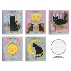 ТЕТРАДЬ 48Л КЛЕТКА "TAROT"  