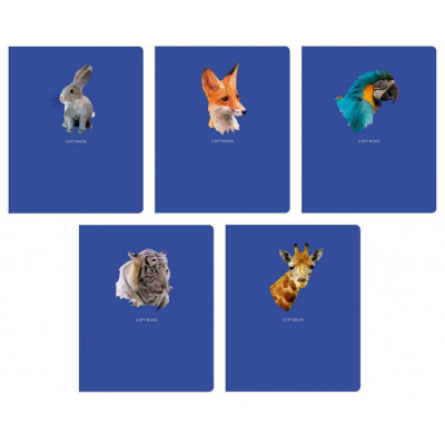 ТЕТРАДЬ 48Л КЛЕТКА "TOTAL BLUE. LITTLE FRIENDS"