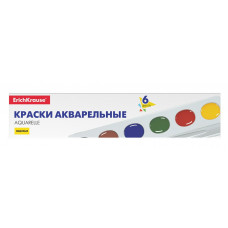 КРАСКИ АКВАРЕЛЬНЫЕ 6 ЦВ BASIC МЕДОВЫЕ