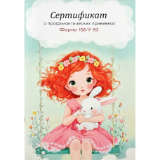 СЕРТИФИКАТ О ПРОФИЛАКТИЧЕСКИХ ПРИВИВКАХ