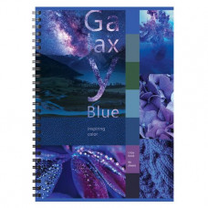 ТЕТРАДЬ 96Л КЛЕТКА А4 "GALAXY BLUE"