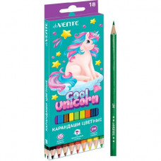 КАРАНДАШИ ЦВЕТНЫЕ "UNICORN" 18 ЦВ КАРАНДАШИ ЦВЕТНЫЕ "UNICORN" 18 ЦВ