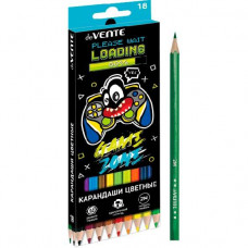КАРАНДАШИ ЦВЕТНЫЕ "GAME ZONE" 2М 18 ЦВ