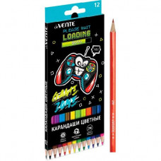 КАРАНДАШИ ЦВЕТНЫЕ "GAME ZONE" 2М 12 ЦВ