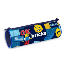 ПЕНАЛ МЯГКИЙ ОБЪЕМНЫЙ "BRICKS" 21*7СМ