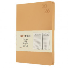 ЕЖЕДНЕВНИК А5 2026 LISTOFF 176Л 145х210ММ SOFT TOUCH НЕЗАБУДКОВЫЙ