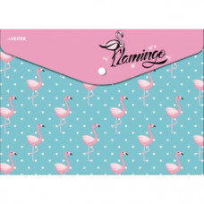 ПАПКА НА КНОПКЕ А4 150МКМ "FLAMINGO" ПАПКА НА КНОПКЕ А4 150МКМ "FLAMINGO"