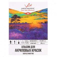 АЛЬБОМ ДЛЯ АКРИЛОВОЙ ЖИВОПИСИ НА СКЛЕЙКЕ А4 12Л "VISTA-ARTISTA" АЛЬБОМ ДЛЯ АКРИЛОВОЙ ЖИВОПИСИ НА СКЛЕЙКЕ А4 12Л "VISTA-ARTISTA"